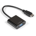 Кабель-переходник HDMI-VGA ExeGate EX-HDMIM-VGAF-0.15 (19M/15F, 0,15м) EX284926RUS