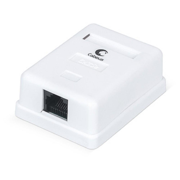 Компьютерная розетка RJ-45 Cabeus WS-8P8C-Cat.5e-1 одинарная