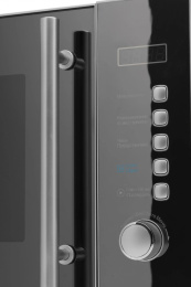 Микроволновая печь MIDEA AM820CMF, 800Вт, 20л, серебристый