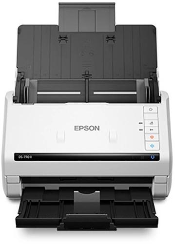 Сканер Epson WorkForce DS-770II белый/черный [b11b262401/501]