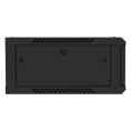 Шкаф телекоммуникационный 19" настенный 4U ExeGate EC-WM-4U.600.M.BLACK 19”, 4U, 600x600x280mm ШхГхВ , передняя дверь металл, съемные боковые панели, пыле- и влагозащита IP23, черный RAL 9004 EX300264RUS