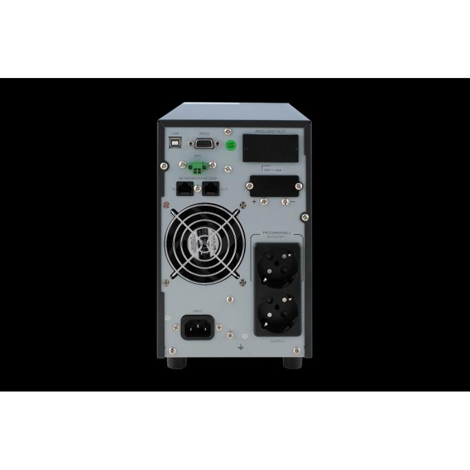 STARK SC 1000 Online 16А ИБП 1000 ВА/900 Вт {Online, Напольный, 110-300В, 2 х ЕВРО, Smart-slot, USB, RS232, EPO, БЕЗ АКБ - внешние батареи 2 шт от 4,5Ач до 320 Ач}