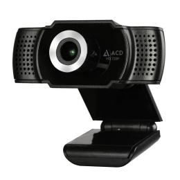Веб-камера ACD-Vision UC400 CMOS 1.3МПикс, 1280x720p, 30к/с, микрофон встр., кабель USB 2.0 1.5м, шторка объектива, универс. крепление, черный корп. 551769 ACD-DS-UC400