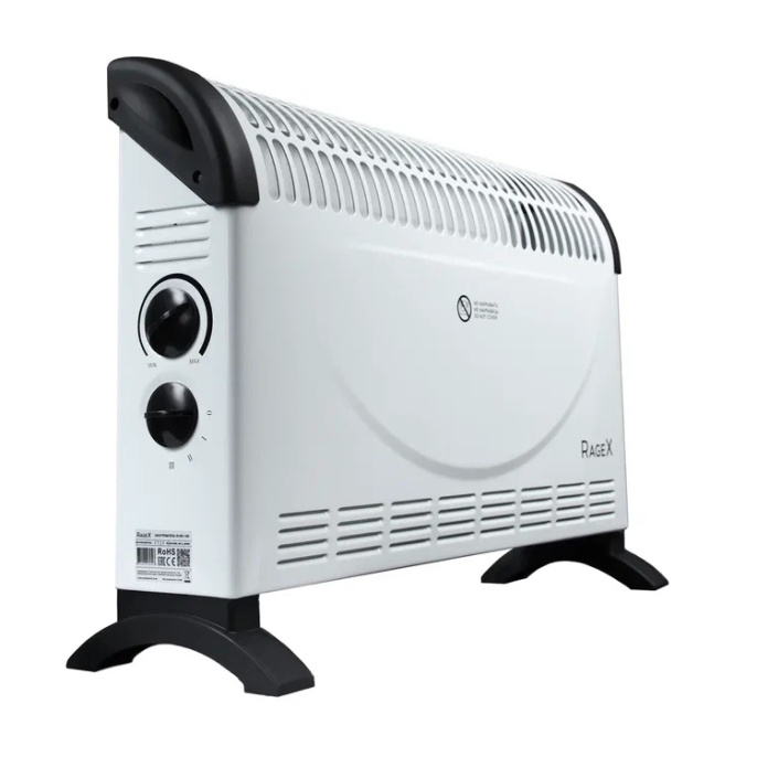 Электрический обогреватель RAGEX R1401-100, 2000Вт, белый