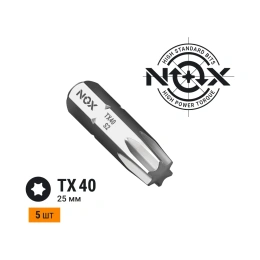 Бита COREBIT TX40х25 мм, С6.3, 5 шт, бокс NOX 332340-5B