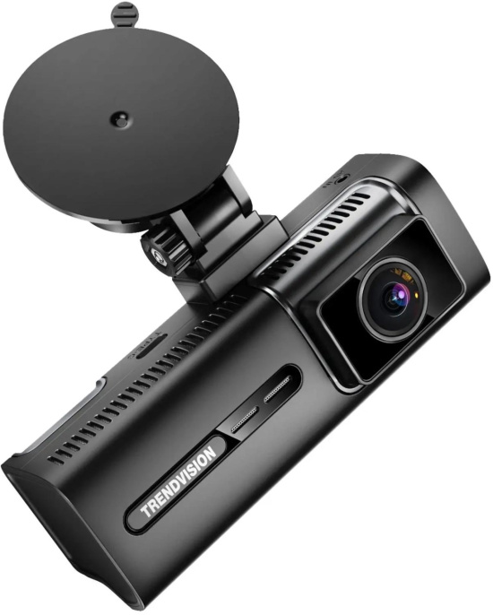 Видеорегистратор TrendVision Phantom 3CH GPS черный 1440x2560 1440p 170гр. GPS SA230D