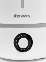 Увлажнитель воздуха ультразвуковой PRIMERA HUP-R1060-TA,  6л,  белый
