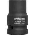 Головка ударная шестигранная 12 мм; 1/2DR AV Steel AV-720012