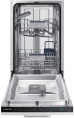 Встраиваемая посудомоечная машина Samsung DW50R4040BB/WT, узкая, ширина 45см, полновстраиваемая, загрузка 9 комплектов