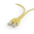 Патч-корд UTP Cablexpert PP6U-0.5M/Y кат.6, 0.5м, литой, многожильный жёлтый