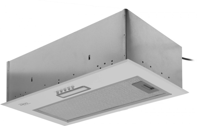 Встраиваемая вытяжка OASIS VM-52W, управление кнопочное, белый