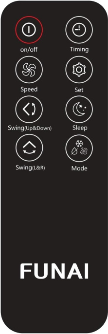 Кондиционер мобильный Funai Jasmine MAC-JS32COF03 белый/черный