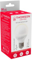 Лампа светодиодная Thomson TH-B2361 4Вт цок.:E27 шар 220B св.свеч.бел.теп. Globe упак.:1шт