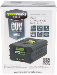 Greenworks Аккумулятор G60B2, {60V, 2 А.ч} [2918307]