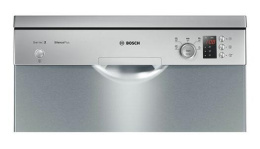 Посудомоечная машина Bosch SMS25AI05E (загрузка на 12 комплектов посуды, электронное управление, 5 программ, нержавеющая сталь цвет, сушка: с теплообменником, индикация на полу: нет)