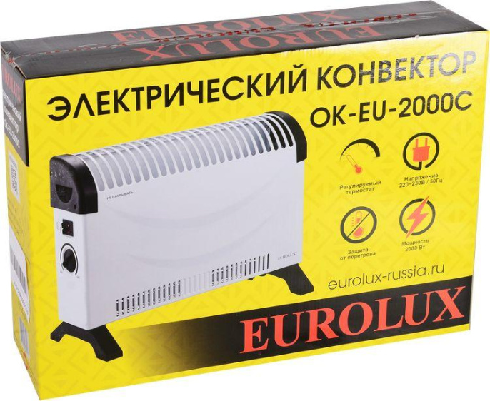 Конвектор Eurolux OK-EU-2000C 67/4/30