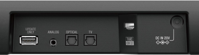 Саундбар Yamaha SR-C20A 2.0 40Вт+60Вт черный