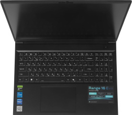 Ноутбук Thunderobot Range 16 Evo Core i5 13420H 16Gb SSD1Tb NVIDIA GeForce RTX5050 8Gb 16" IPS QHD 2560x1600 FreeDOS black WiFi BT Cam JT009P00KRU
