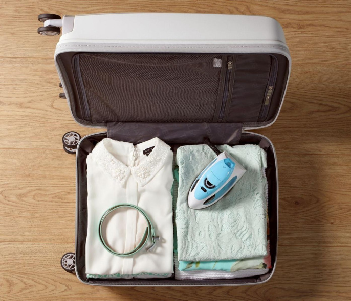 Утюг Gorenje SIH1100TBT, 1100Вт, голубой/белый