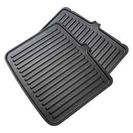 Электрический гриль RAGEX R782-900 с режимом барбекю, 2000 Вт, серебристый