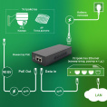 Инжектор PoE Digma DNP90W52GWXM 100/1000/2500/10GBASE-T 90Вт 100-240В АС