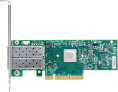 Плата сетевого контроллера Mellanox MCX4121A-ACAT PCI Express x8, низкопрофильная карта, Ethernet 25 Гбит/с, 2хSFP28, 802.1p, зеленый