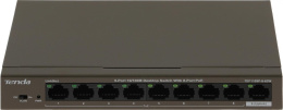 Коммутатор Tenda TEF1109P-8-63W 9x100Мбит/с 8PoE 58W неуправляемый