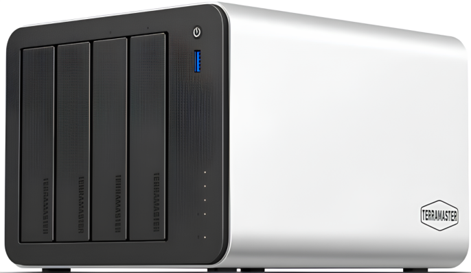 Сетевое хранилище NAS TerraMaster F4-425 Plus tower NAS QC 3,6Ghz/16Gb 32 /TRAID,RAID0,1,10,5,6/up to 4 HDD SATA 3,5'/2,5' /3xM.2 2280 NVMe/3xUSB 10Gb Type A 1xUSB 10Gb Type-C /HDMI/2x5GbE RJ-45/1xPS/1YW repl. F4-424