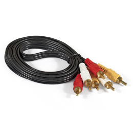 Кабель аудио ExeGate EX-CCV-539-1.8 3xRCA M/3xRCA M, 1,8м EX301121RUS