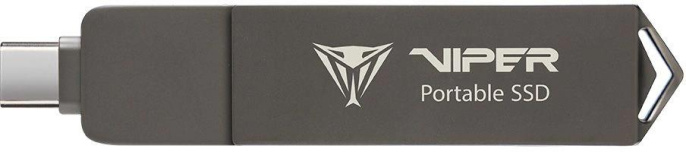 2ТБ Внешний диск SSD Patriot Viper PVP30, USB 3.2 Gen 2, запись - 1000МБ/с, чтение - 1000МБ/с, черный [pvp302tb28udg]