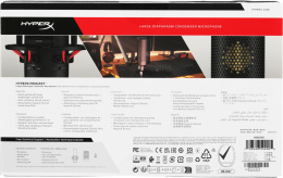 Микрофон проводной HyperX ProCast Microphone 3м черный