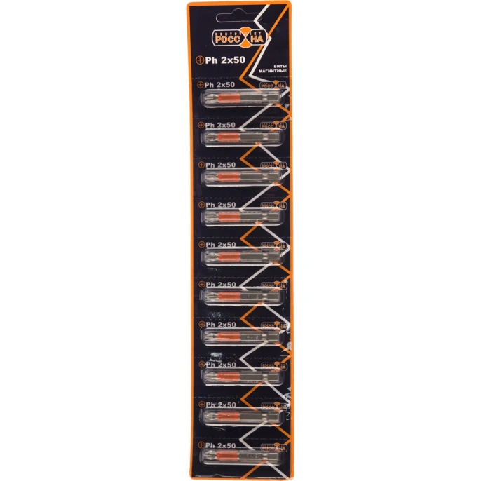 Бита Ph 2х 50 мм S2 магнит (10шт) РОССНА Р860531