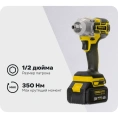 Аккумуляторный ударный гайковерт STABILMATIC 20В, 2х4.0 Ач DBW-350-PT2