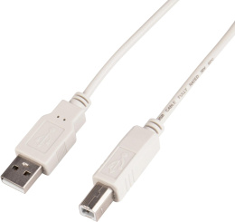 Кабель USB2.0 KINGPRICE KP-AmBm-v2-1.5m,  USB A (m) (прямой) -  USB B(m) (прямой),  круглое,  1.5м,  черный