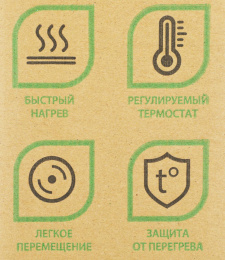 Конвектор PRIMERA PHP-1000-MWB,  1000Вт,  с терморегулятором, белый