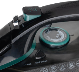 Утюг GALAXY LINE GL 6136, 3100Вт, черный/зеленый [7060161360]