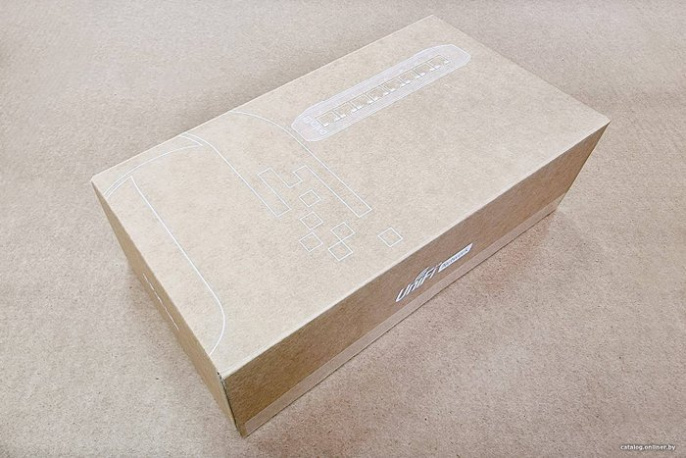 Коммутатор Ubiquiti UniFi Switch Lite 8 PoE USW-LITE-8-POE, PoE-коммутатор, 8х 1G RJ45, раздача 52 Вт