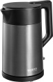 Чайник электрический Red Solution RK-M114 1.7л. 1500Вт черный/серый корпус: металл/пластик