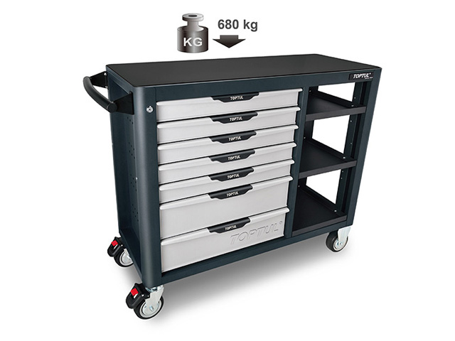 Тележка для инструмента 7 секций серия PRO-PLUS TOPTUL TCBH0703
