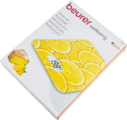 Весы кухонные BEURER KS19 lemon,  рисунок