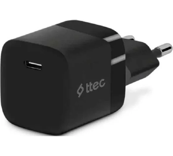 Сетевое зарядное устройство TTEC SmartCharger 30W PD USB-C Travel Charger - Black 2SCP03S
