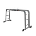 Лестница-трансформер алюминиевая SKIPER TRL4-3Y 4x3шт, 344см, выс. помоста 94см, шир. 35см, 150кг