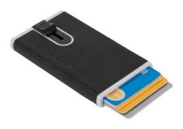 Чехол для кредитных карт Piquadro Black Square PP4825B3R/N черный кожа натуральная