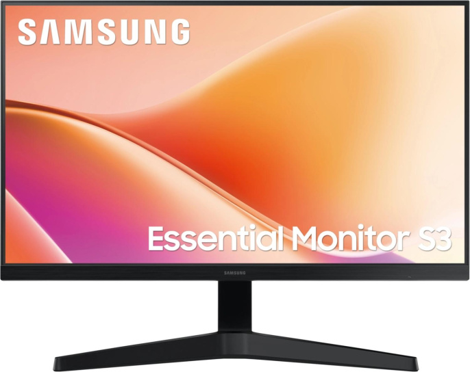 24" Монитор Samsung Essential S3 S24F330EAIXCI,  1920x1080,  VA,  100Гц,  1хHDMI,  черный [ls24f330eaixci]