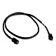 Кабель Luxshare L285HM013-SD-R INT SFF8643-SFF8643 ( HDmSAS -to- HDmSAS internal cable, w/SideBand), 75cm