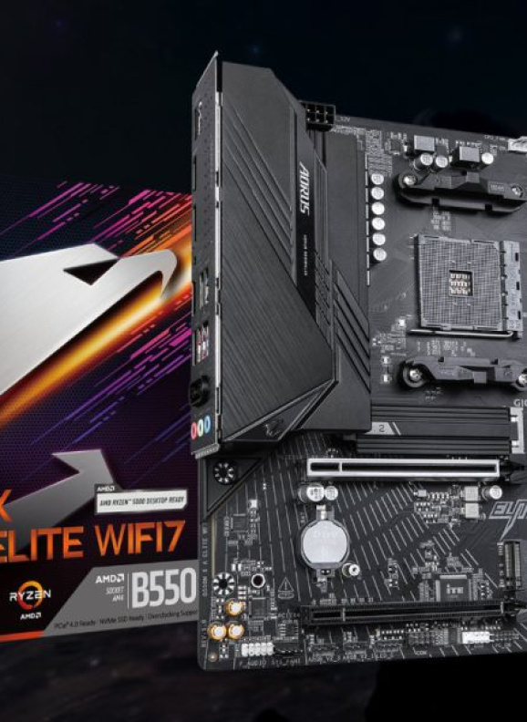 GIGABYTE показала новую материнскую плату B550M X Aorus Elite WIFI7