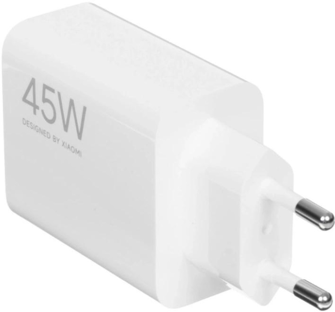 Сетевое зарядное устройство Xiaomi BHR07SLEU,  USB-A,  45Вт, 4.1A, белый