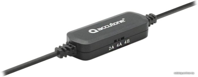Гарнитура Accutone TB220RJU для телефона с разъемом RJ с распиновкой, 2 наушника арт. ZE-TB220-RJU