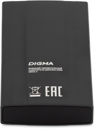 Внешний диск SSD Digma MEGA X, 4ТБ, темно-серый [dgsm8004t2mgg]
