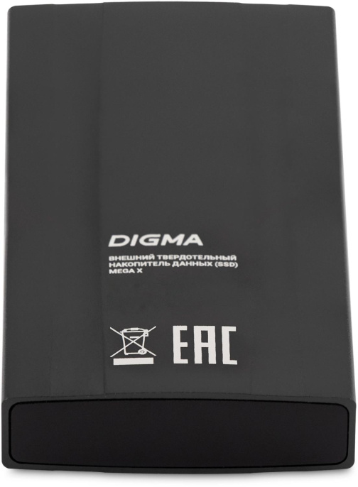 Внешний диск SSD Digma MEGA X, 4ТБ, темно-серый [dgsm8004t2mgg]